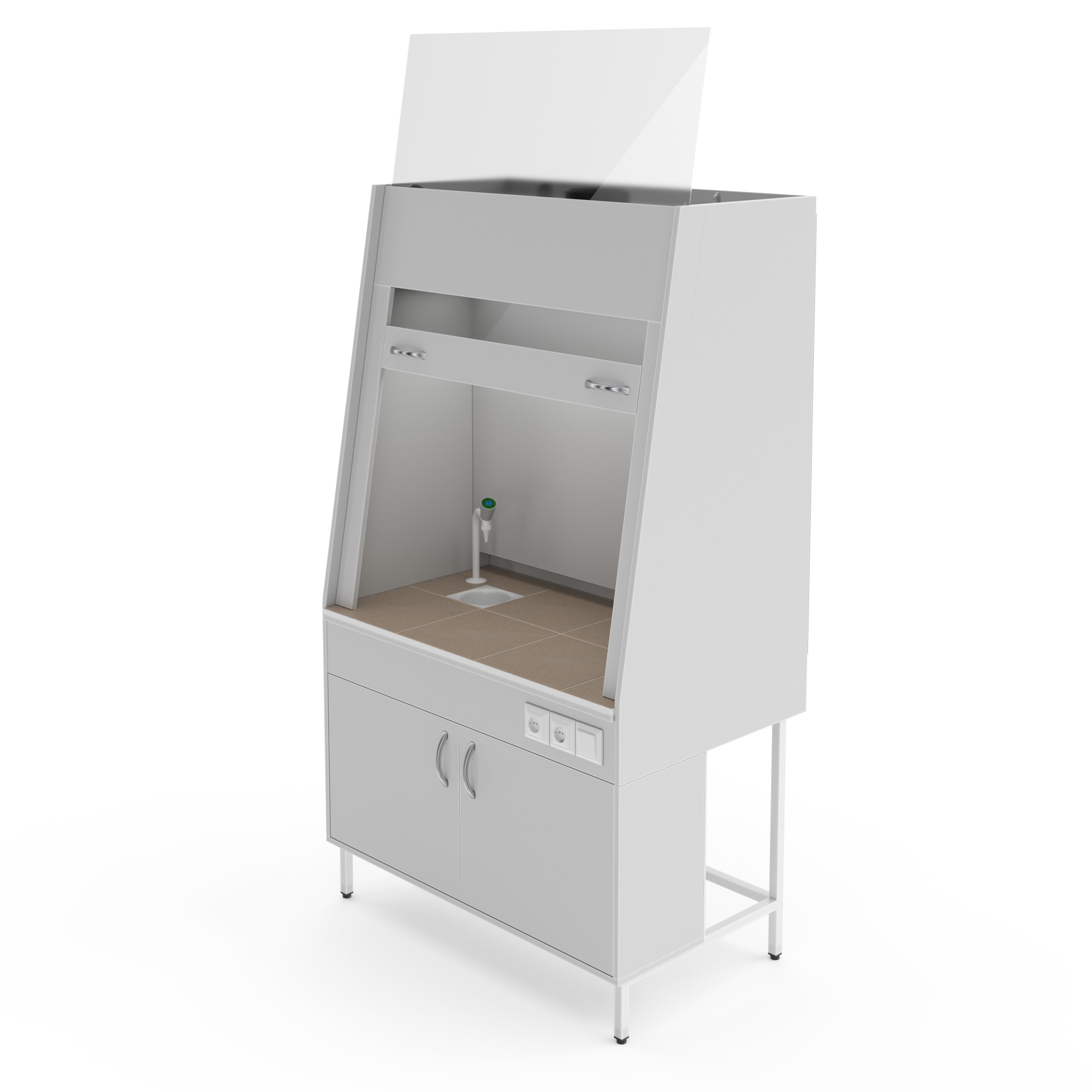 Вытяжной шкаф Теолаб ШВ-1200 КГ-С фото1