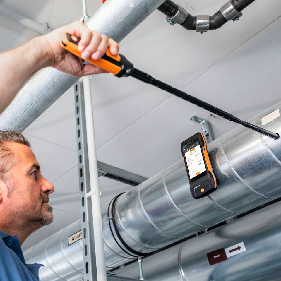 Многофункциональный прибор для оценки качества воздуха Testo 400 фото5