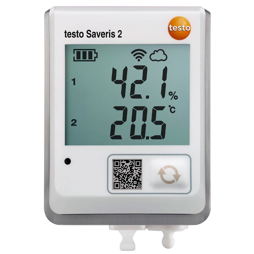 Wi-Fi-логгер данных температуры и влажности Testo Saveris 2-H2: фотографии