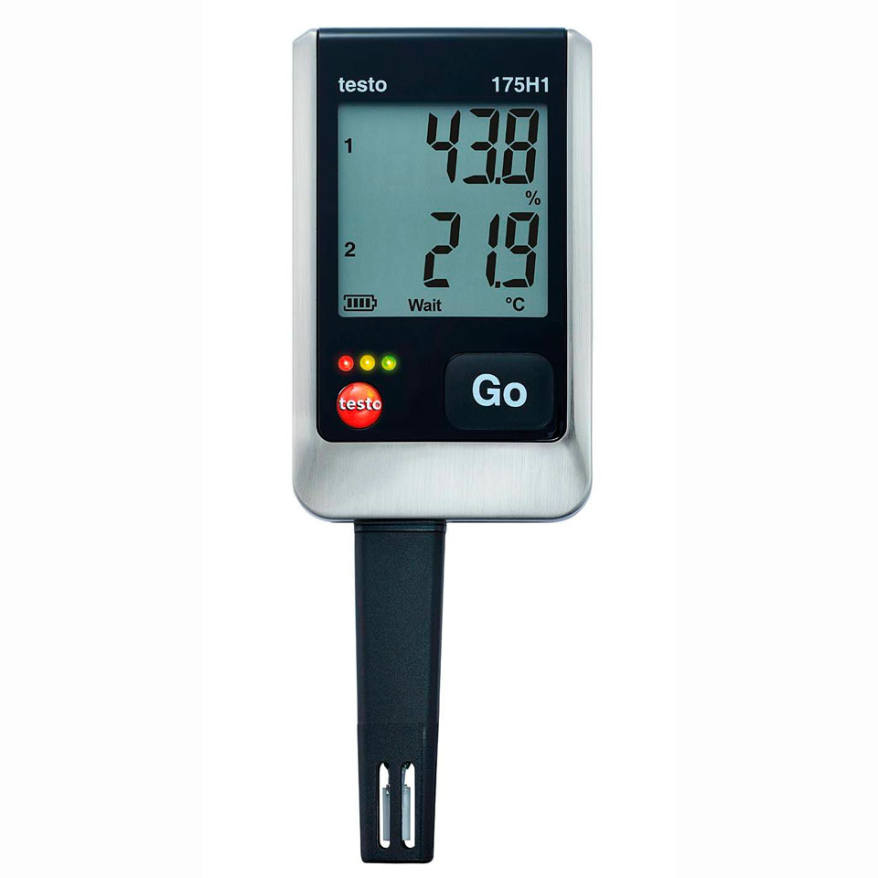 Логгер данных температуры и влажности Testo 175 H1: фотографии