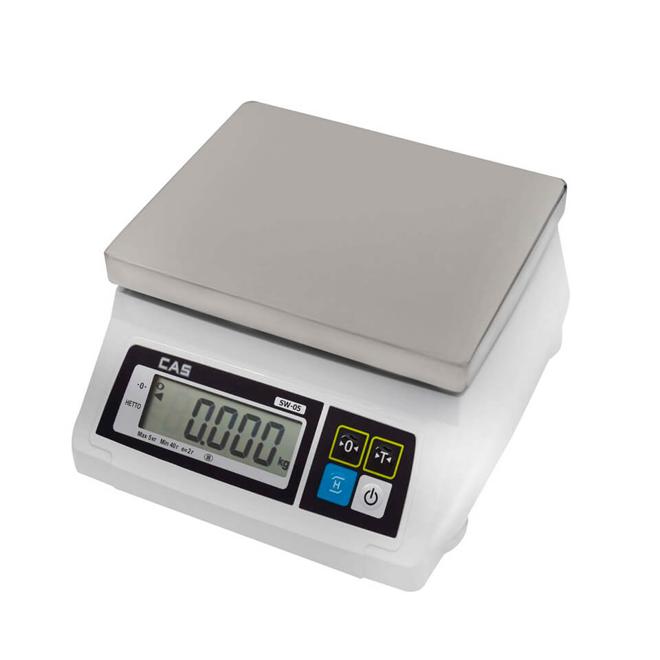Весы порционные CAS SW-5  (5 кг, 2 г, 40 г): фотографии