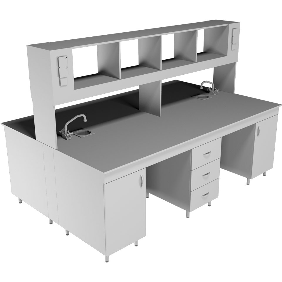 Химический лабораторный стол НВ-2400 ОХ