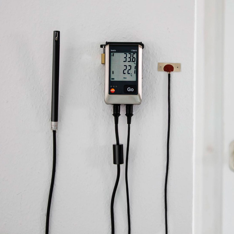 Логгер данных температуры и влажности Testo 176 H1 фото3