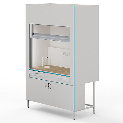 Вытяжной шкаф Теолаб ШВ-1500 КГ-С-Комфорт: фотографии