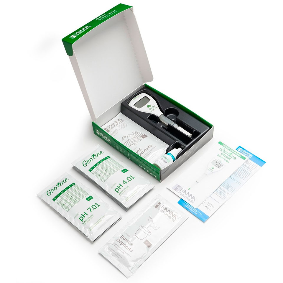 Карманный pH-метр для почвы HANNA GroLine HI981030 фото3