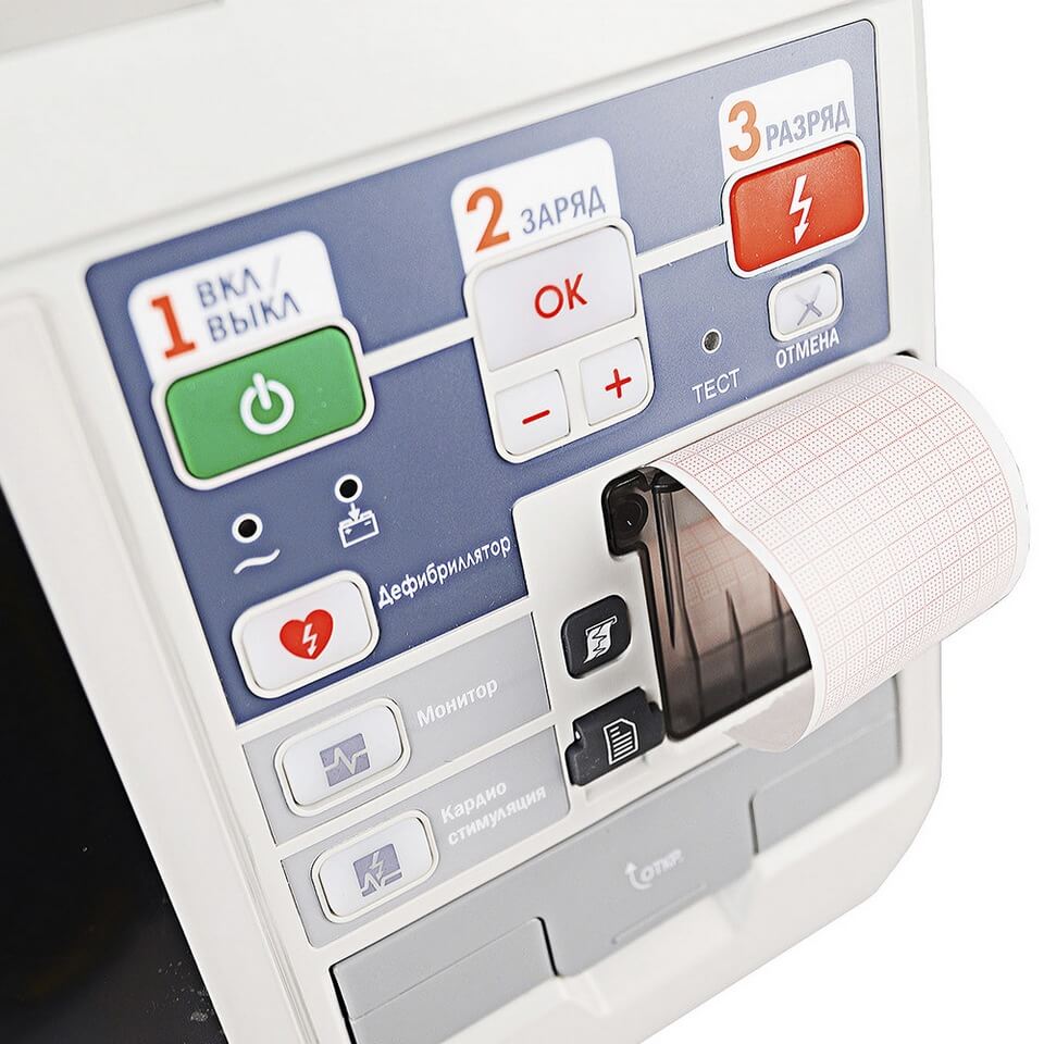 Переносной автоматический дефибриллятор-монитор Аксион ДКИ-Н-11 фото6