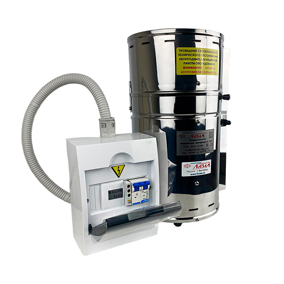 Медицинский аквадистиллятор Ливам АЭ-5 фото5