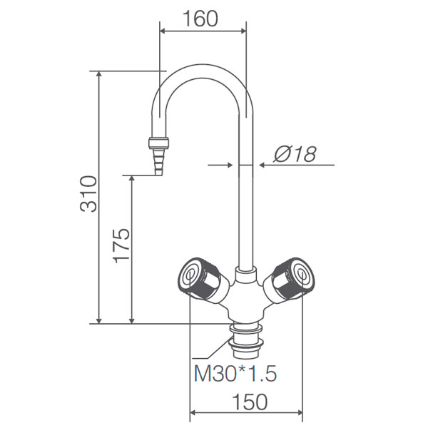 Лабораторный смеситель Runwangda WJH1316B фото2