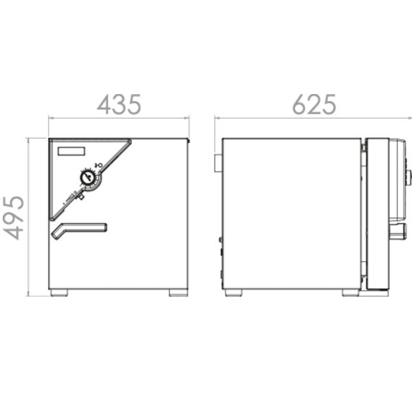 Сушильный сухожаровой шкаф-стерилизатор BINDER ED 23 Classic.Line фото2