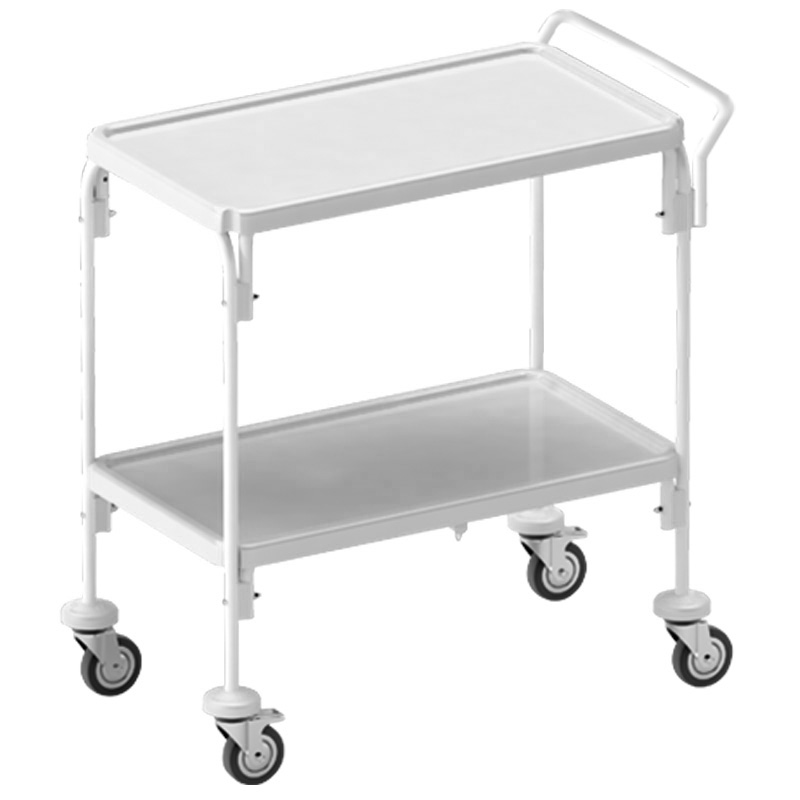 Внутрибольничная 2-х ярусная тележка ТБ-01-КРОНТ-1 фото1