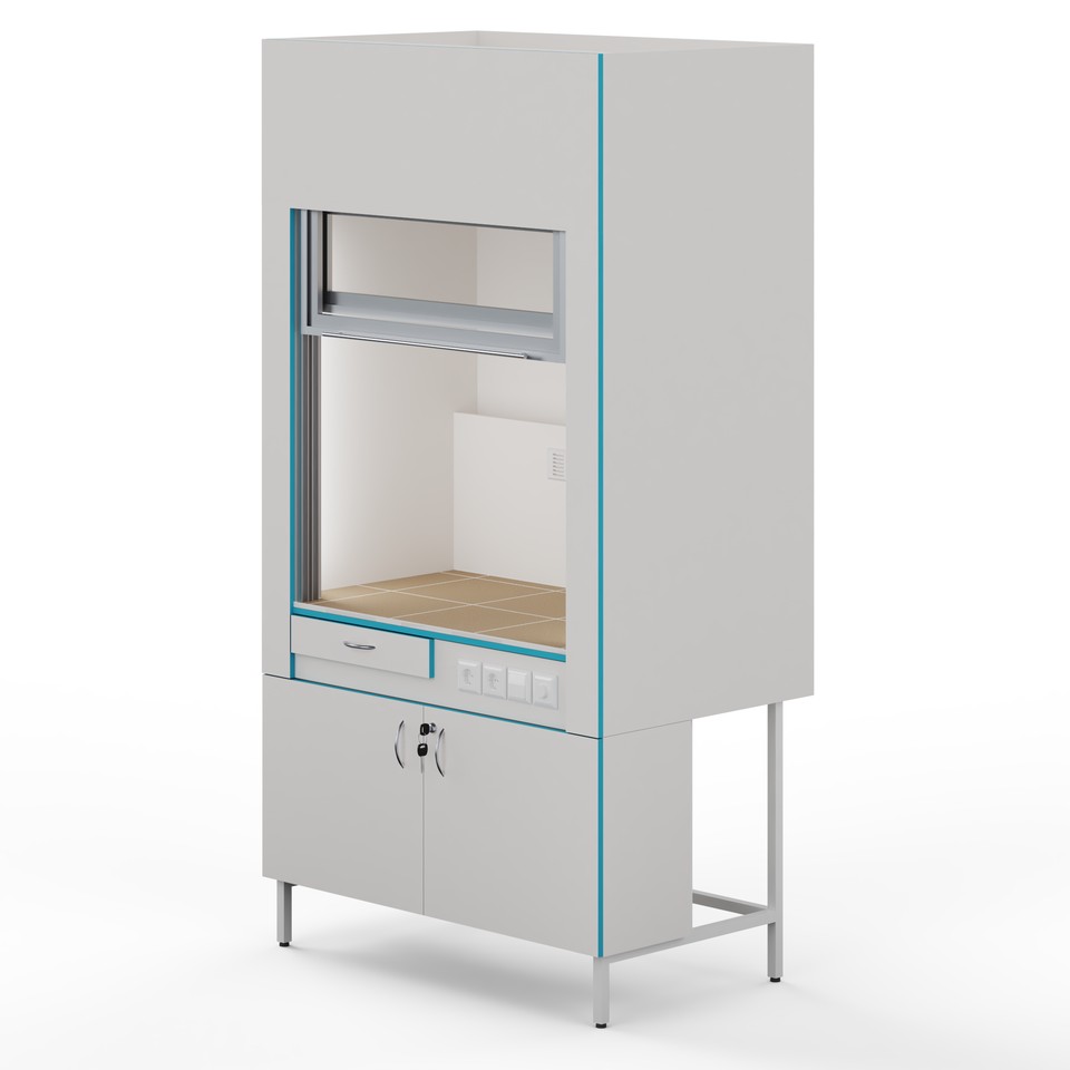 Вытяжной шкаф Теолаб ШВ-1200 КГ-Комфорт фото1