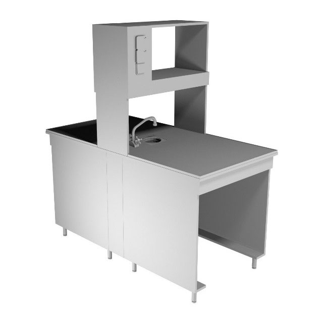 Химический лабораторный стол НВ-800 ОХ фото1