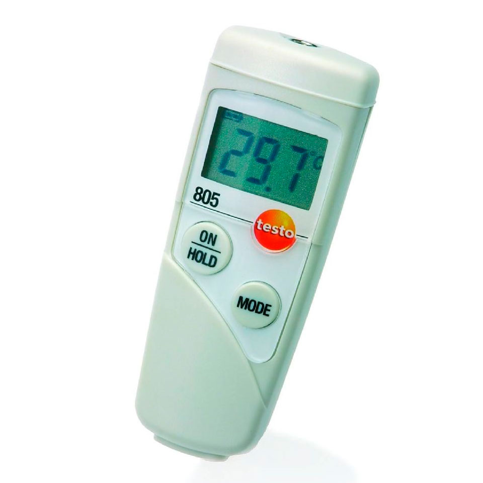 Карманный инфракрасный термометр Testo 805: фотографии