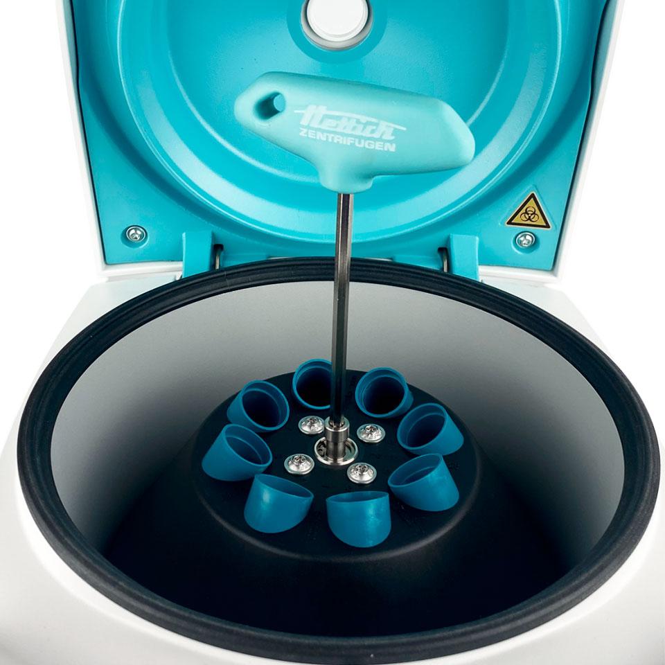 Ротор угловой 8 местный для центрифуги Hettich EBA 200 фото4