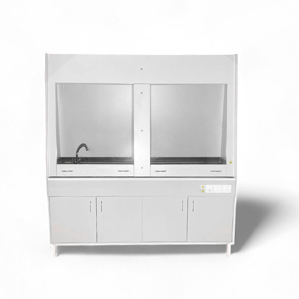 Двухрамный вытяжной шкаф Теолаб ШВд-1800 КГ-С фото2