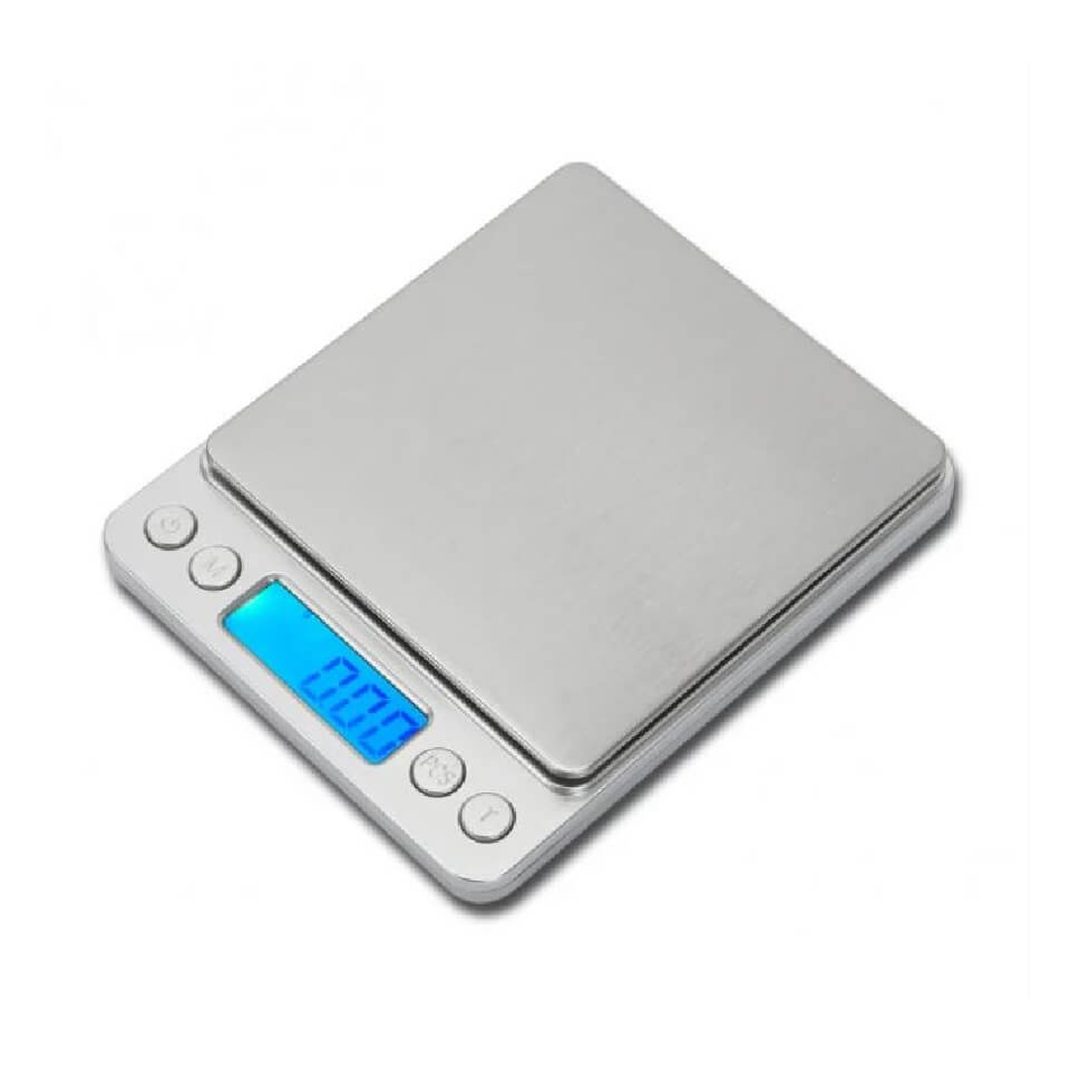 Весы высокоточные портативные MERTECH M-ETP2 FLAT (2 кг, 0,1 г, внутренняя калибровка): фотографии
