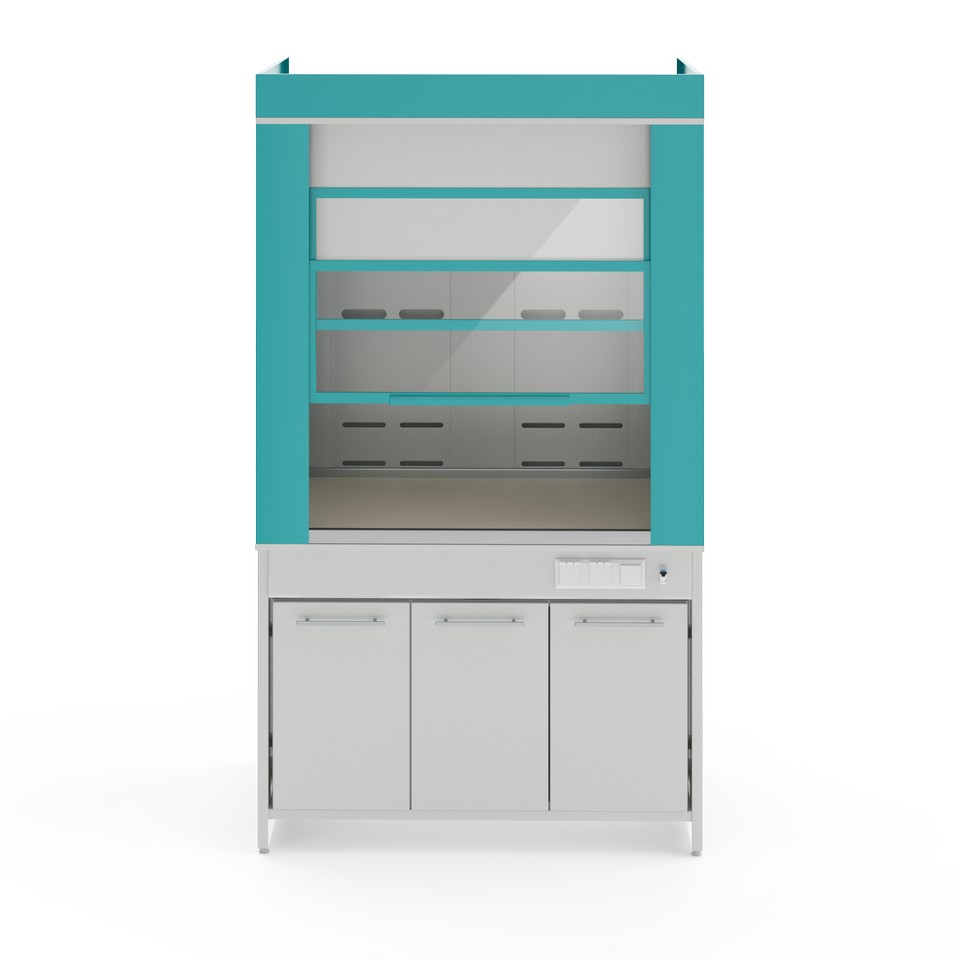 Металлический вытяжной шкаф Теолаб ШВМ-1200 МОН-Комфорт фото2