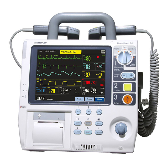 Дефибриллятор-монитор Mindray BeneHeart D6 Дефибриллятор-монитор Mindray BeneHeart D6: фотографии