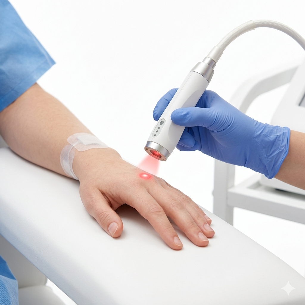 Лазерная терапия: фотографии