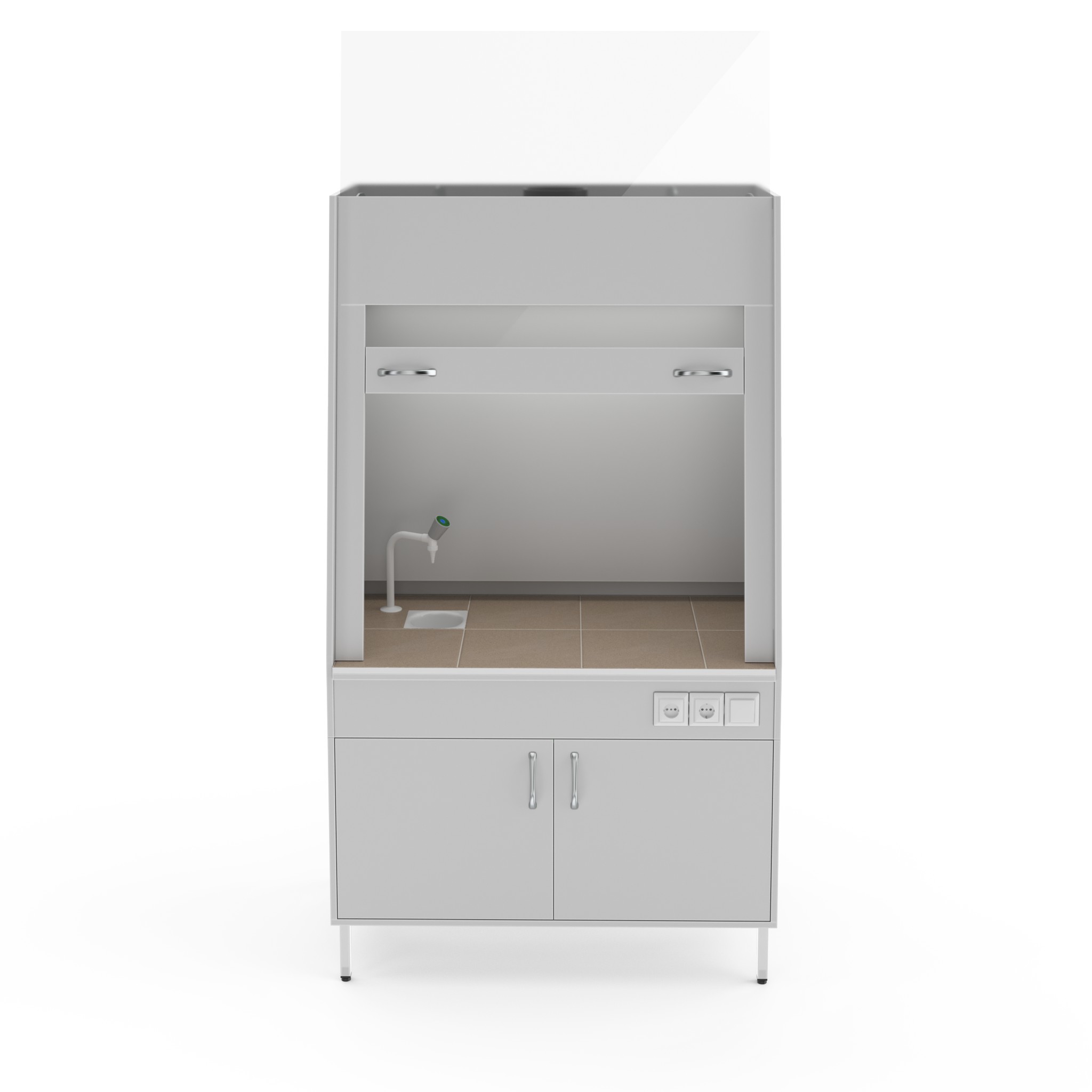 Вытяжной шкаф Теолаб ШВ-1200 КГ-С-В: фотографии