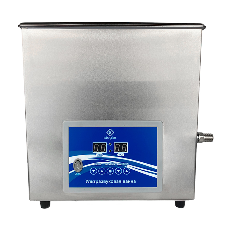 Ультразвуковая ванна Stegler 10DT фото4