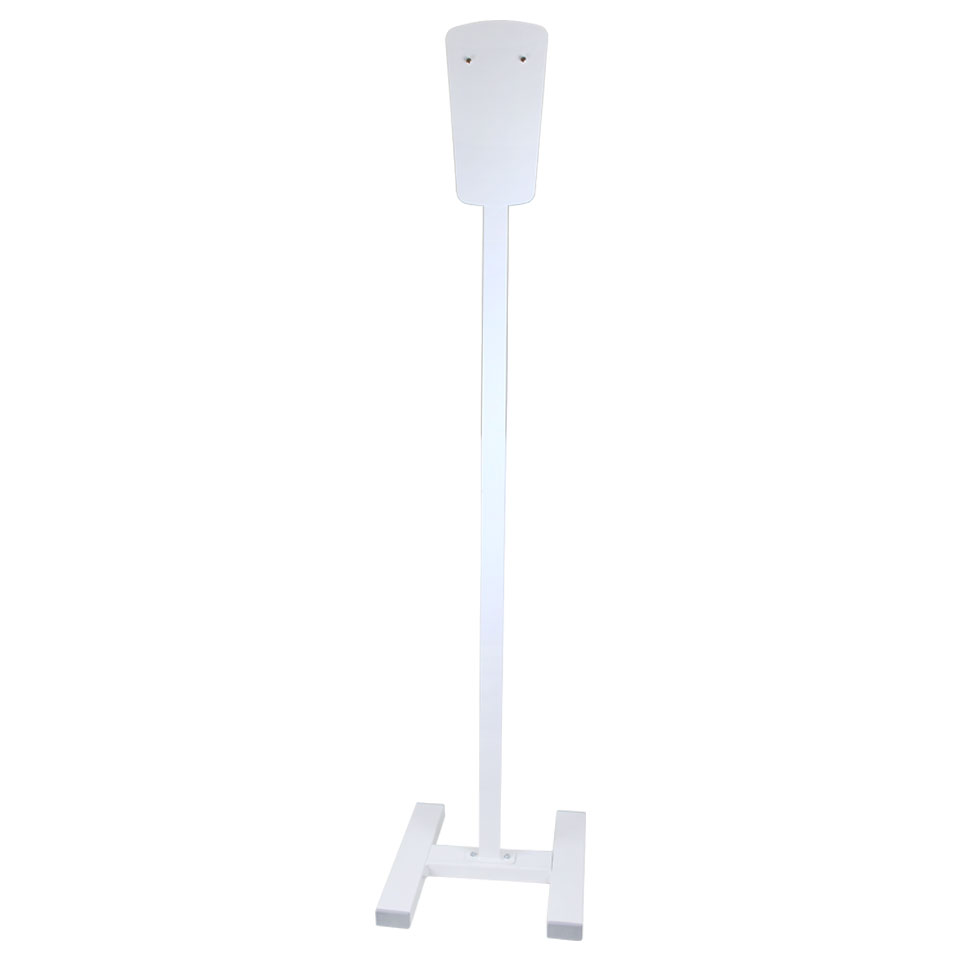 Напольная стойка для дозаторов антисептических средств: фотографии