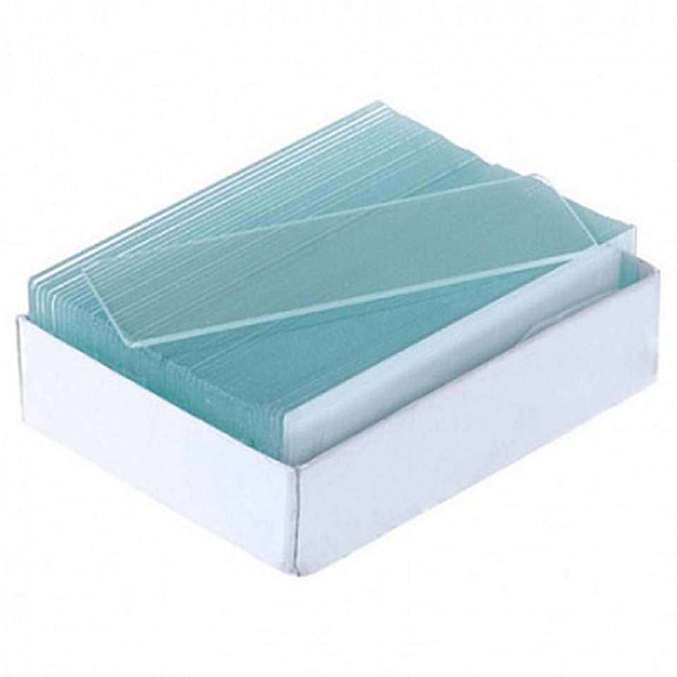 Предметное стекло со шлифованными краями 75 × 25 × 1,1 мм (72 шт./уп.) фото1