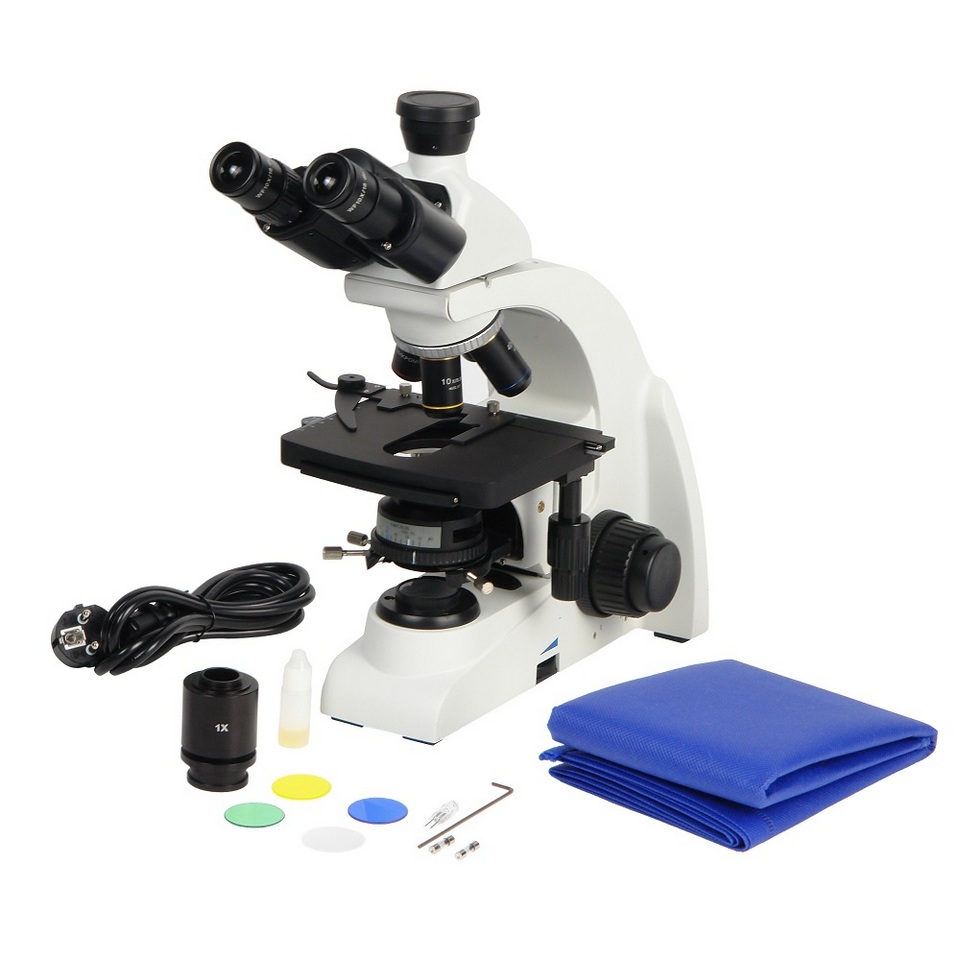 Медицинский тринокулярный микроскоп Микромед-1 3 LED inf фото5