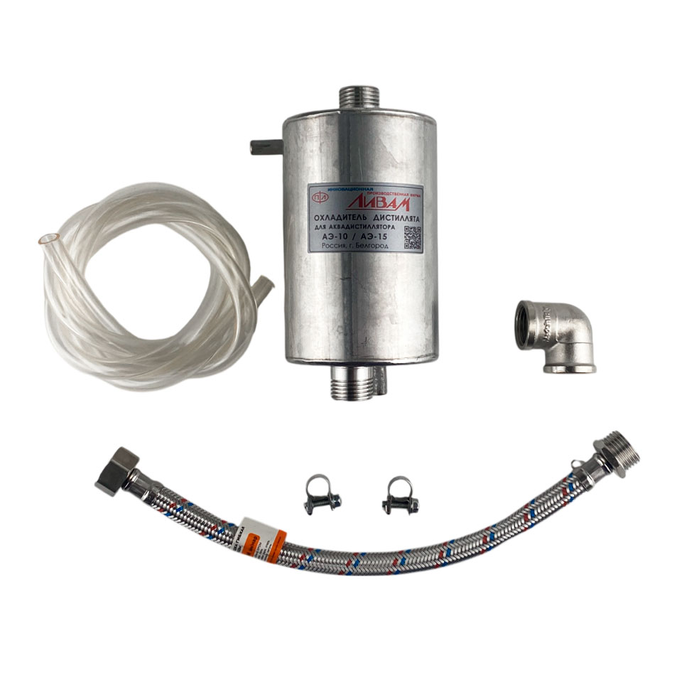 Охладитель дистиллята для аквадистиллятора Ливам АЭ-10 и АЭ-15 фото6