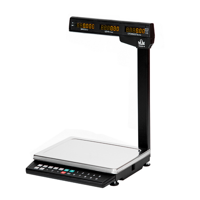 Торговые весы Масса-К MK-15.2-TH21: фотографии