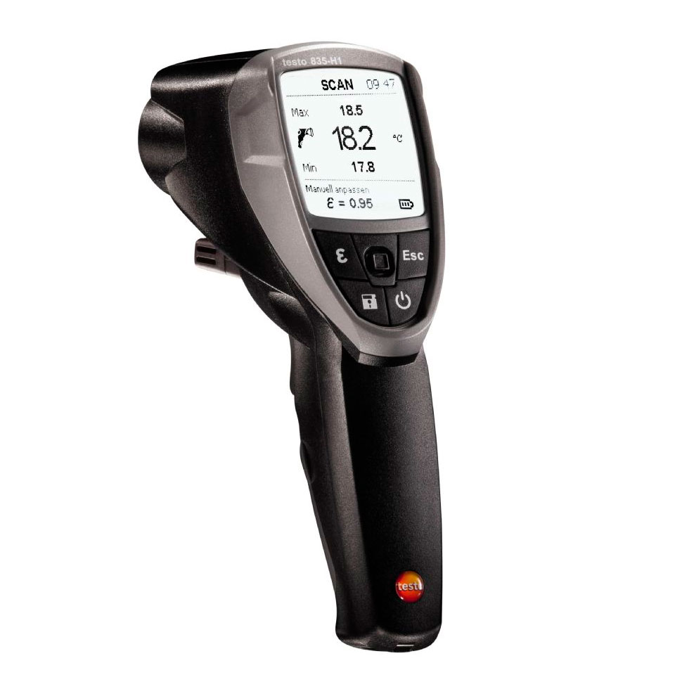 Инфракрасный термометр Testo 835-H1: фотографии