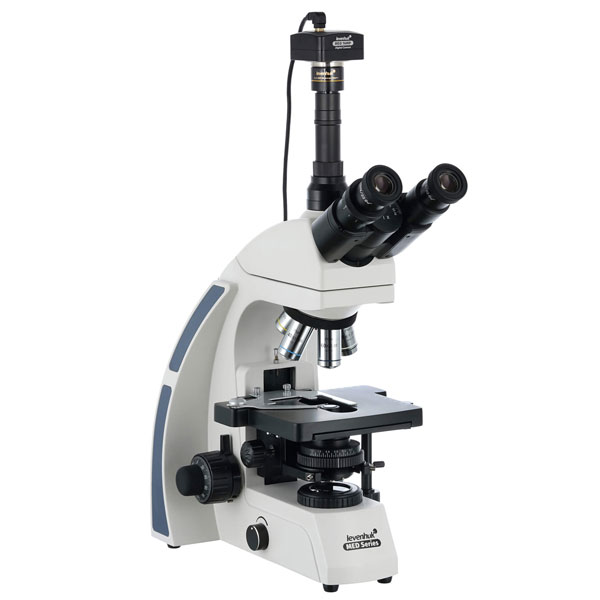 Медицинский цифровой тринокулярный микроскоп Levenhuk MED D40T фото3
