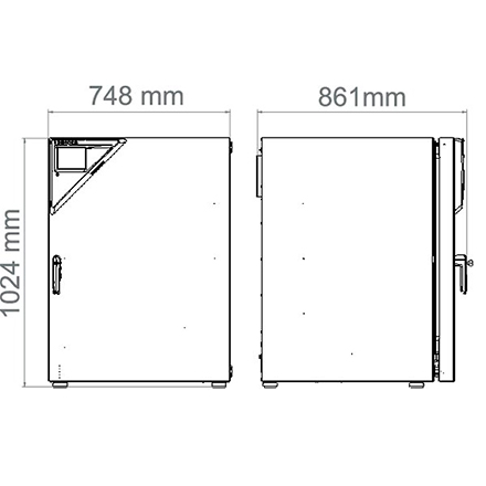 СО₂-инкубатор BINDER СB 210 фото4 СО₂-инкубатор BINDER СB 210 фото4