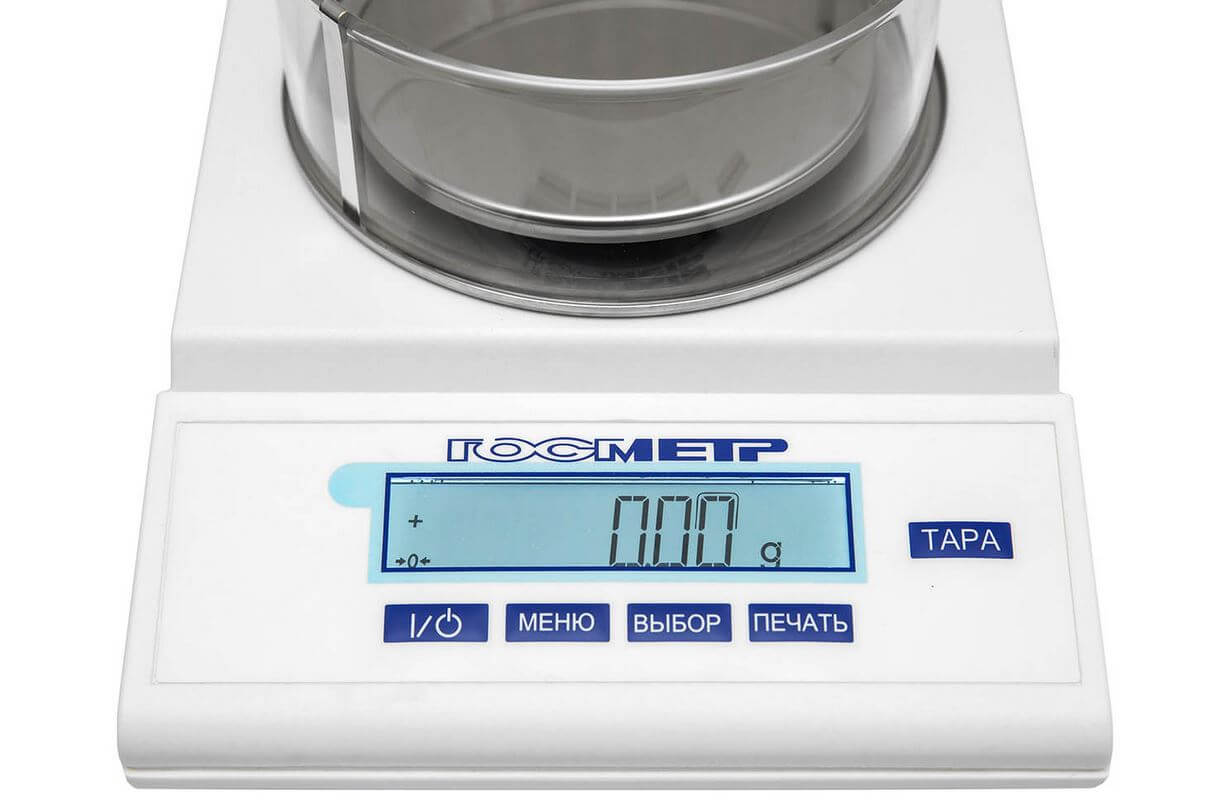 Весы лабораторные Госметр  ВЛТЭ-310С (310 г, 0,001 г, самокалибровка) фото2