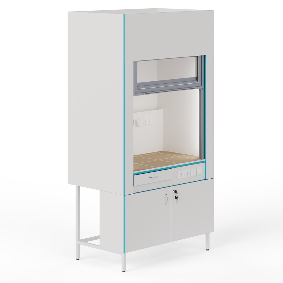 Вытяжной шкаф Теолаб ШВ-1200 КГ-С-Комфорт фото3