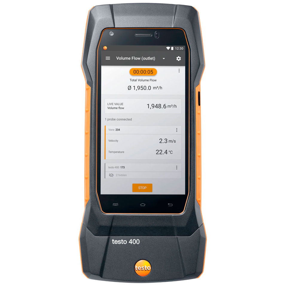 Многофункциональный прибор для оценки качества воздуха Testo 400 фото1