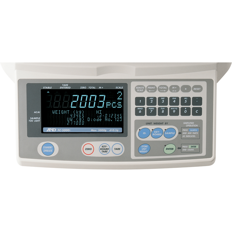 Счётные весы AnD FC-5000i фото3