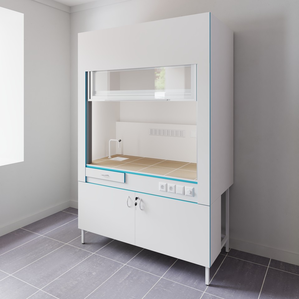 Вытяжной шкаф Теолаб ШВ-1500 КГ-С-Комфорт фото4