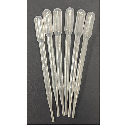 Градуированная нестерильная пипетка Пастера ПЭ, 5,0 мл: фотографии