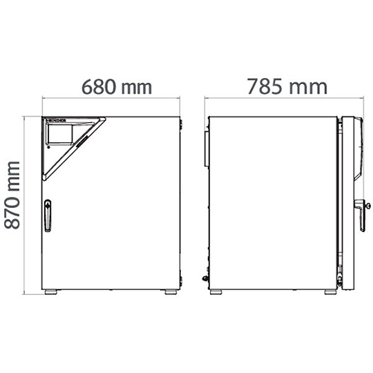 СО₂-инкубатор BINDER СB 150 фото9