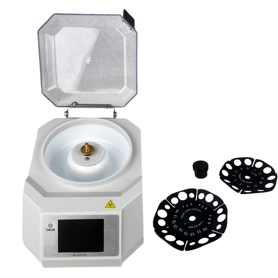 Медицинская центрифуга-вортекс ТАГЛЕР МЦ-6000ДВ фото6