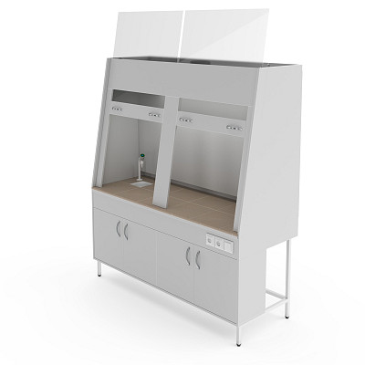 Двухрамный вытяжной шкаф Теолаб ШВд-1800 КГ-С: фотографии