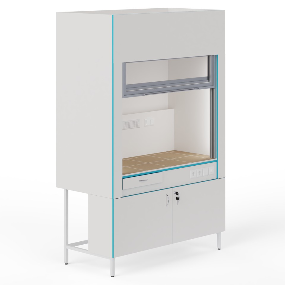 Вытяжной шкаф Теолаб ШВ-1500 КГ-С-Комфорт фото3