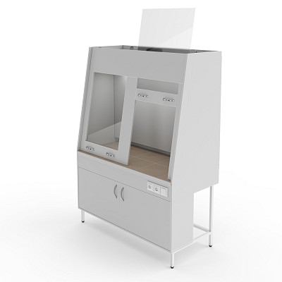 Двухрамный вытяжной шкаф Теолаб ШВд-1500 КГ: фотографии