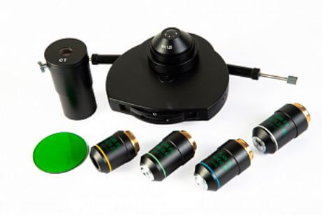 Медицинский люминесцентный тринокулярный микроскоп Микромед 3 Альфа фото6